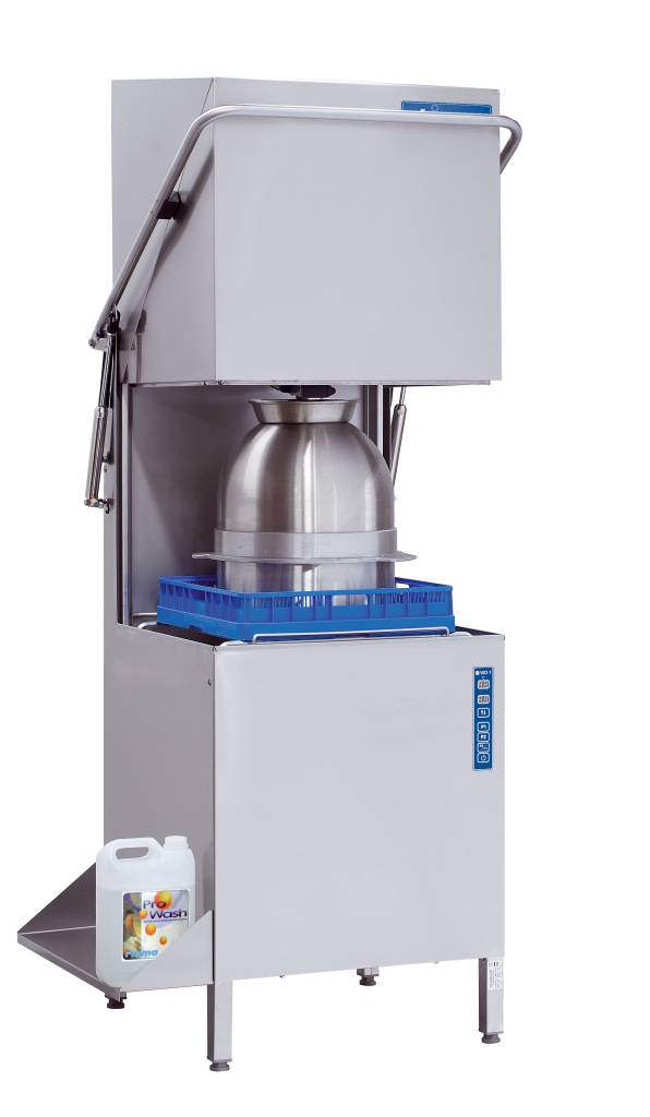 Geschirrspülmaschine 60x40cm | Rhima WD-7 PLUS GRÜN | Inkl. Breaktank und Drucksteigerungspumpe zum Nachspülen
