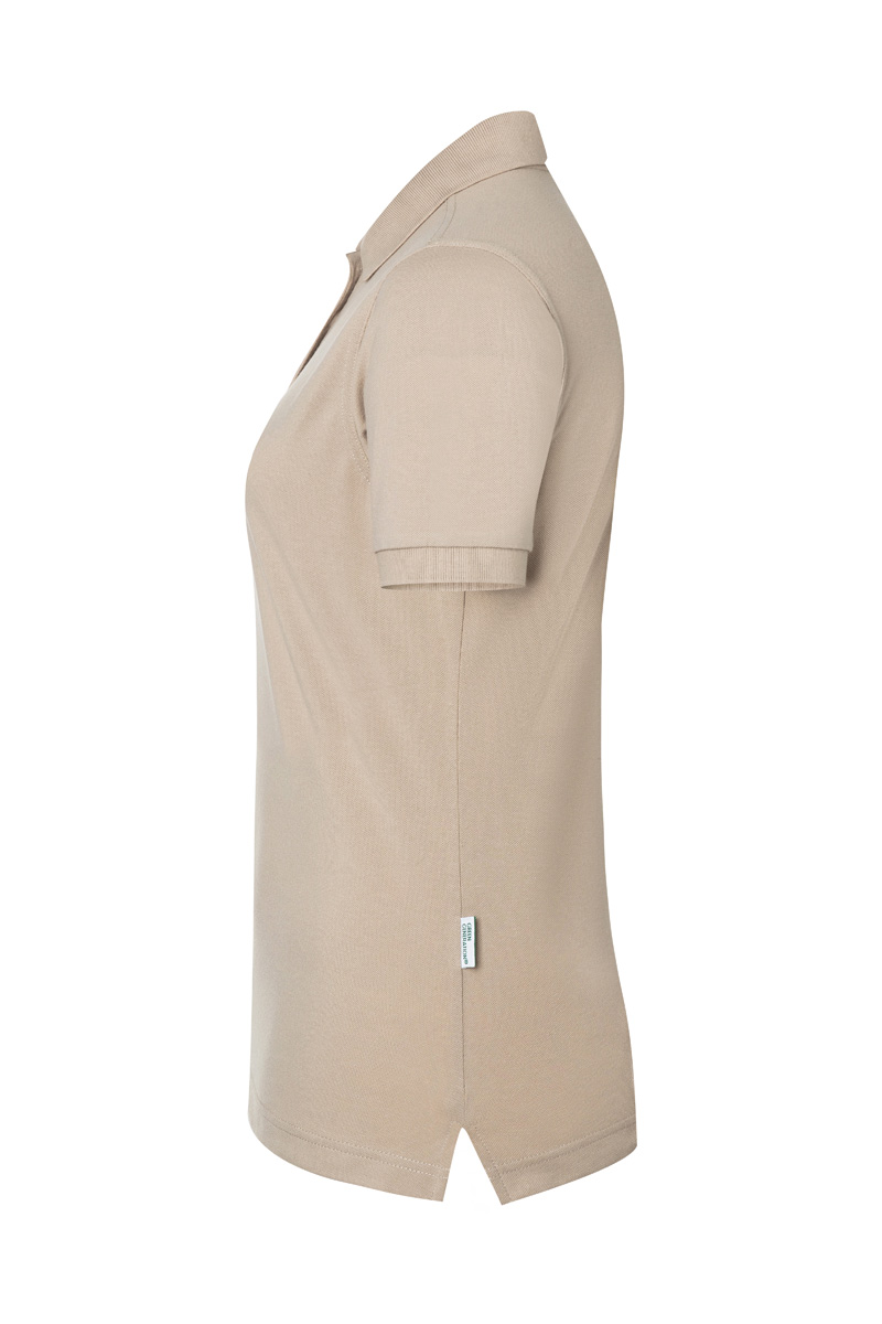 Polo de travail pour femme Modern-Flair, en matériau durable - Sable - L