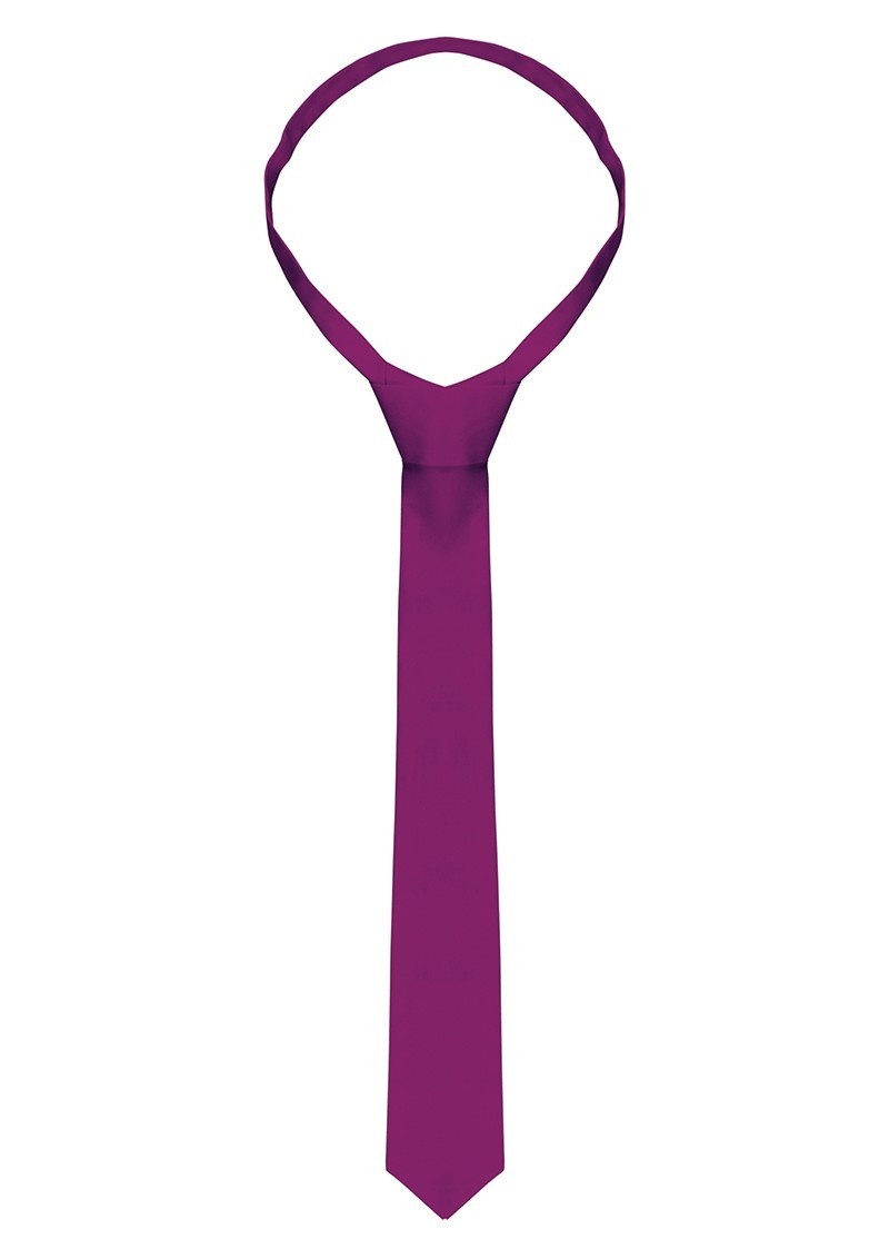 Krawatte | 148x6,5 cm | 65% Polyester / 35% Baumwolle | Erhältlich in 18 Farben