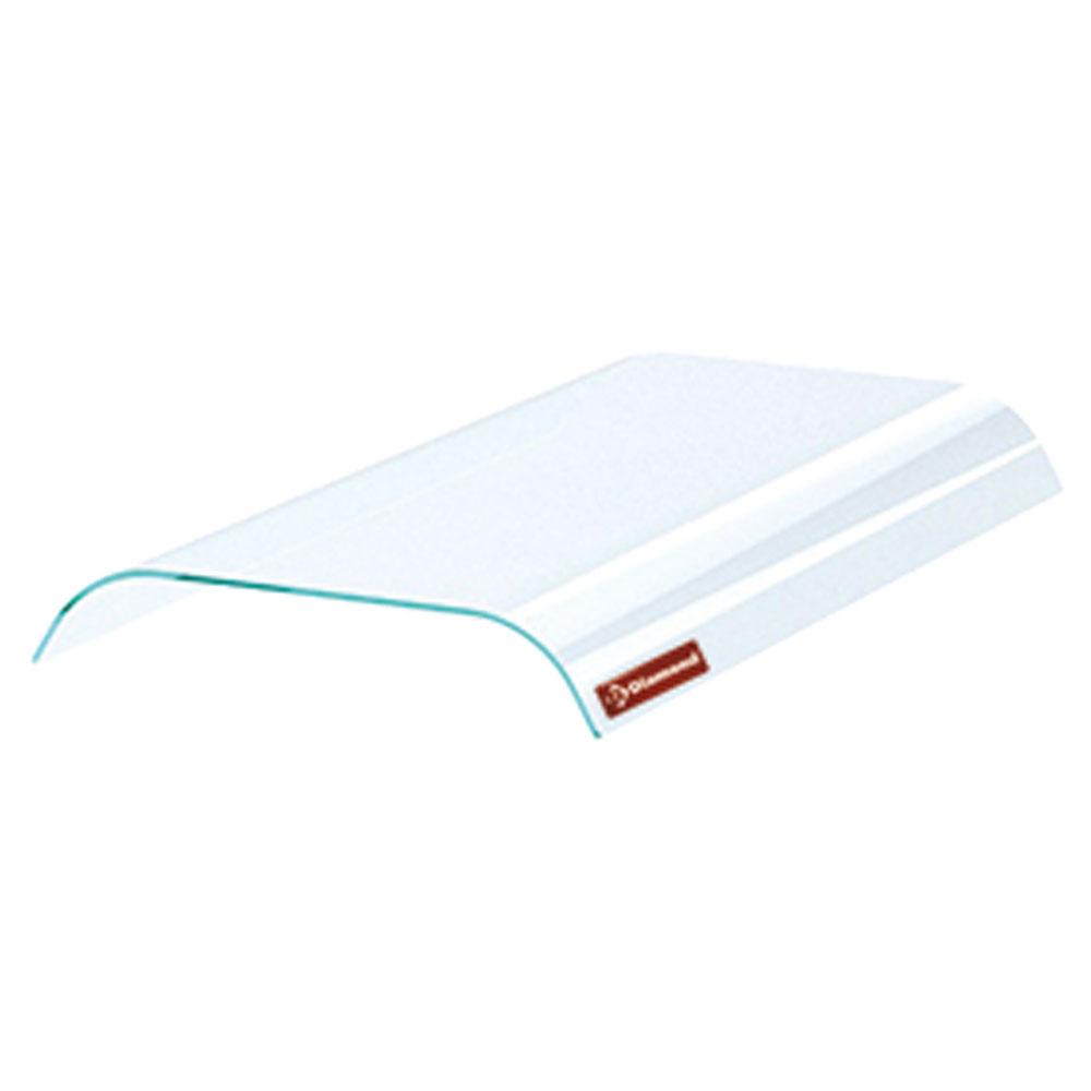 Centraal "gebogen" glas aan elke zijde, 3x GN 1/1