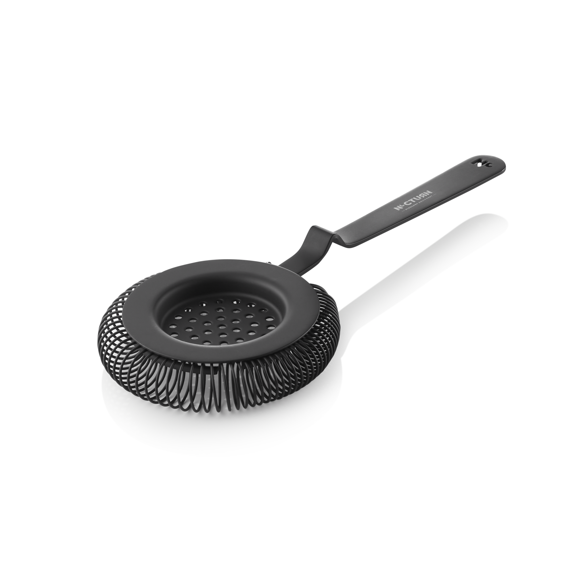 Barzeef NOCTURN met veer, Ø 8,5 cm, 20,5 cm, zwart mat, roestvrij staal 18/8