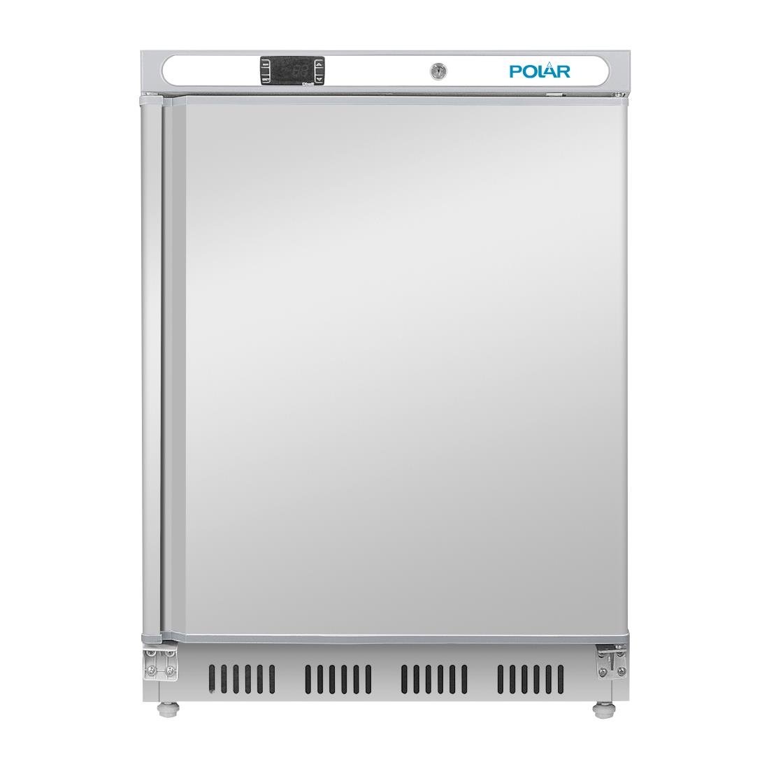 Polar C-Series lage Koelkast Roestvrij Staal 150Ltr