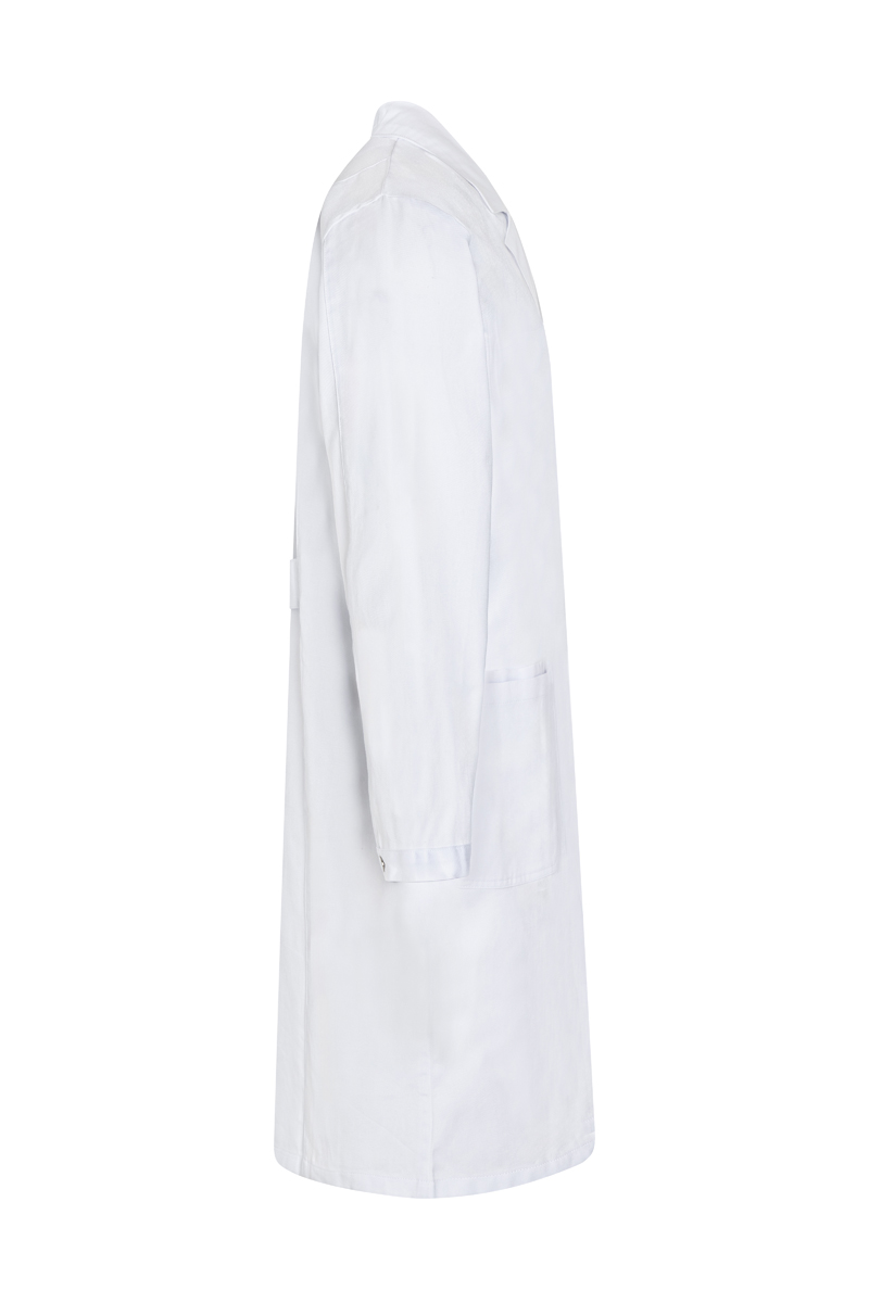 Blouse médicale et de laboratoire pour homme Classic-Shape avec col à revers - Blanc - 44