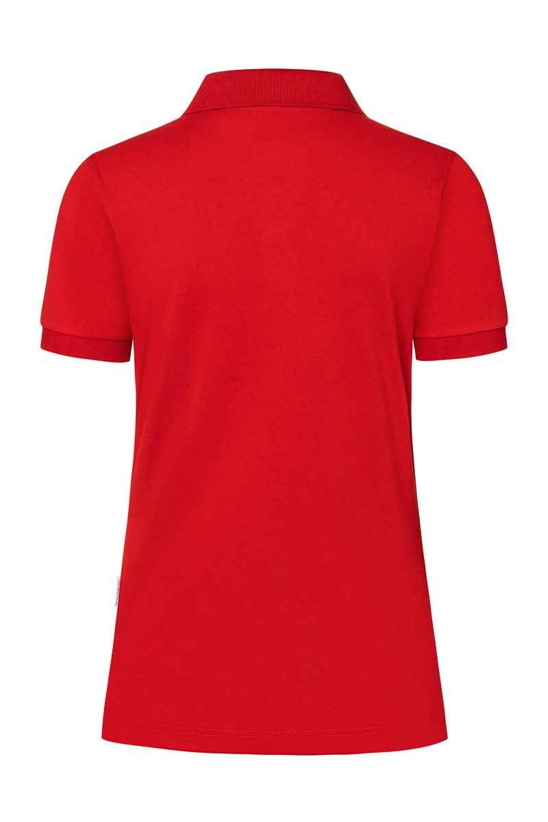 Polo de travail pour femme Modern-Flair, en matériau durable - Rouge - L