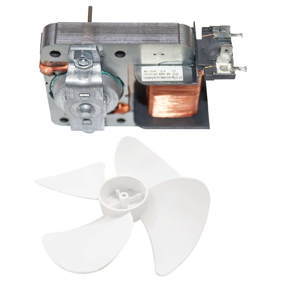 Buffalo Brushless DC Motor mit Lüfterflügel Ersatzteil passend für FB861