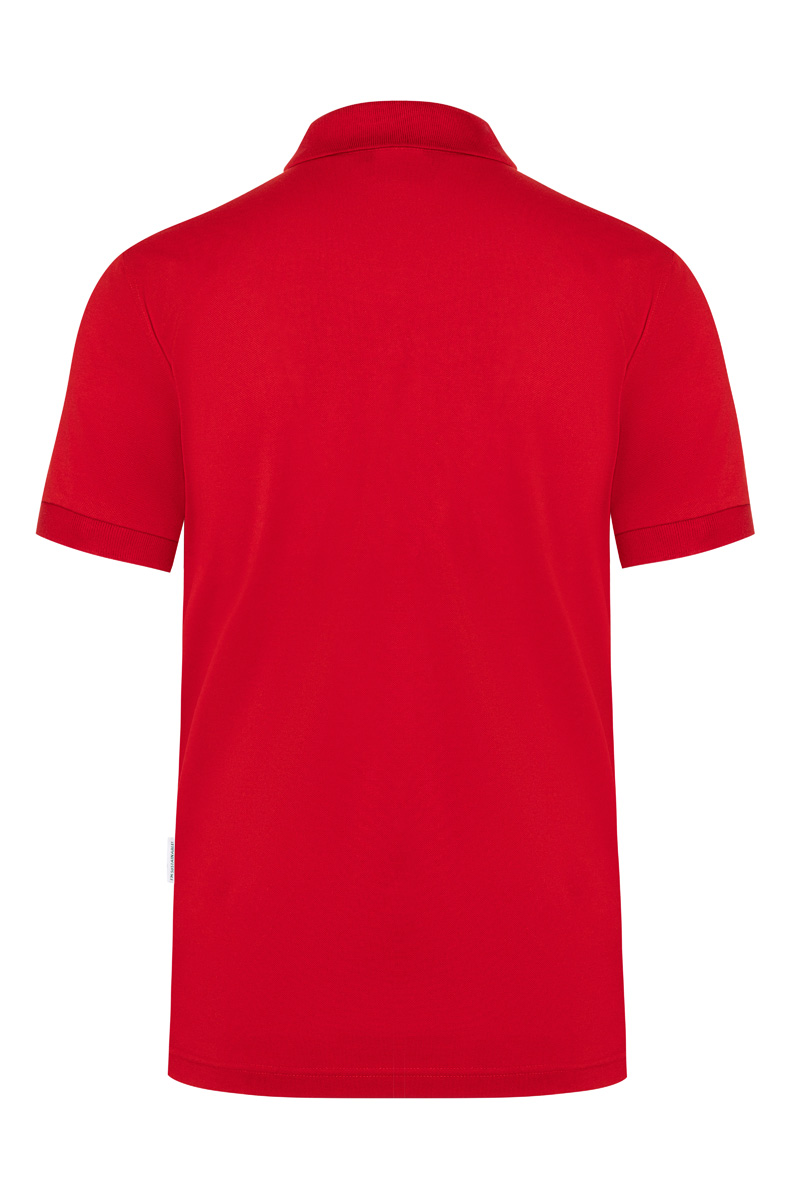 Polohemd Voor Heren Met Moderne Uitstraling, Gemaakt Van Duurzaam Materiaal - Rood - XL