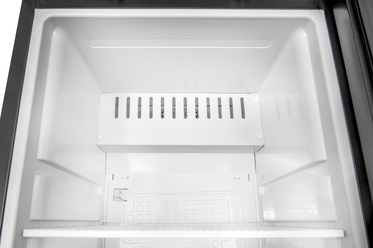 Armoire réfrigérée ECO 400, intérieur en plastique, noir