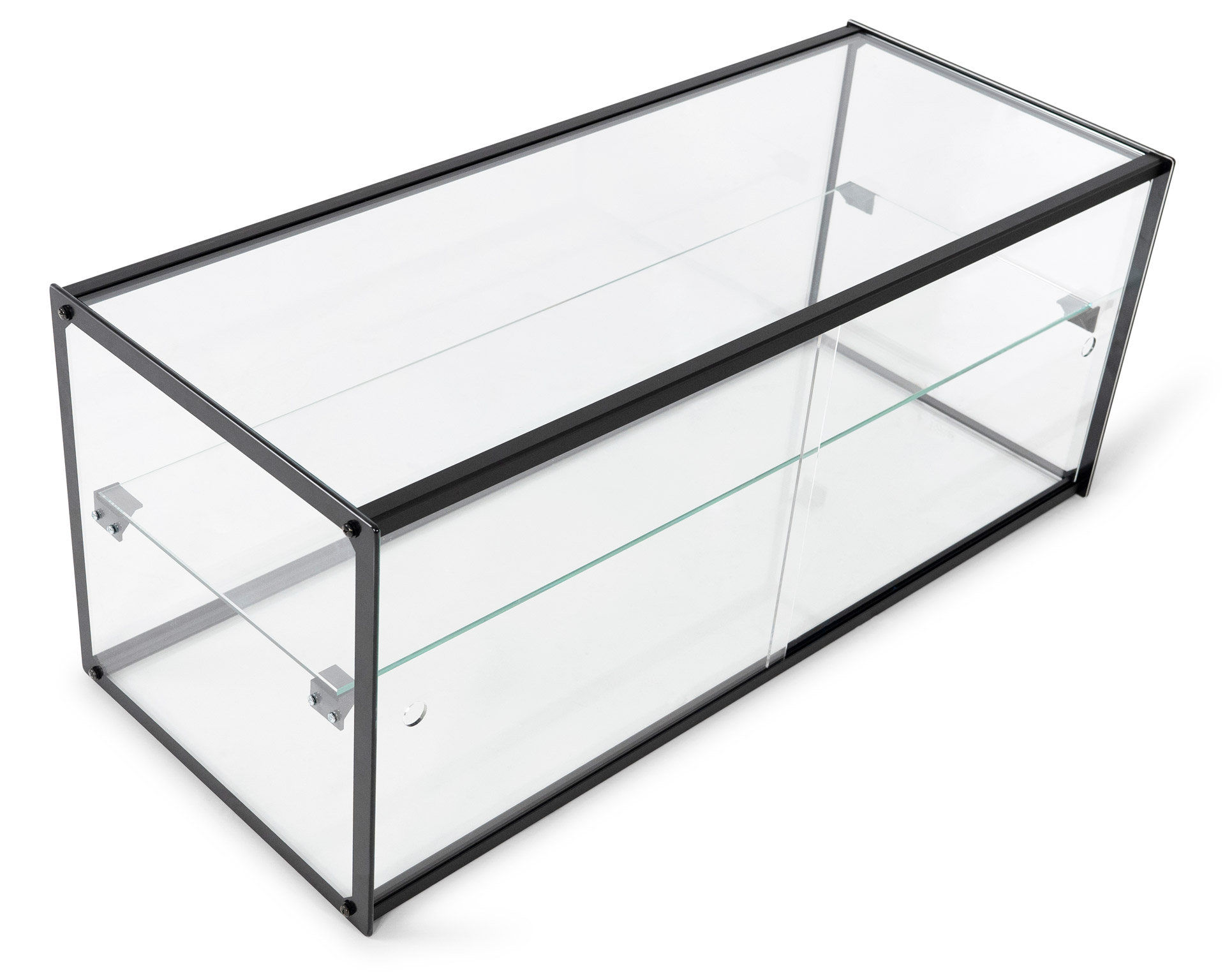 Neutrale vitrine - Gehard glas - 920x390x(h)375mm