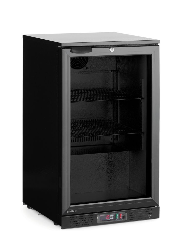 Kühlschrank hinten mit einer Tür - 86L - Schwarz - 220-240V/120W - 500x530x(H)870mm