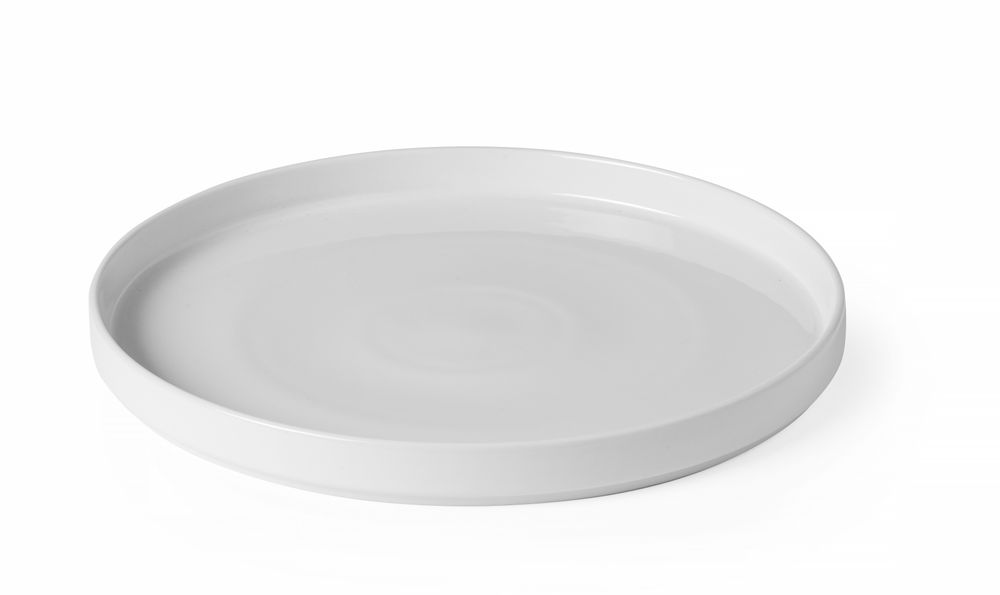 Bord met hoge rand Oslo - Oslo - Wit - Ø280x(H)28mm