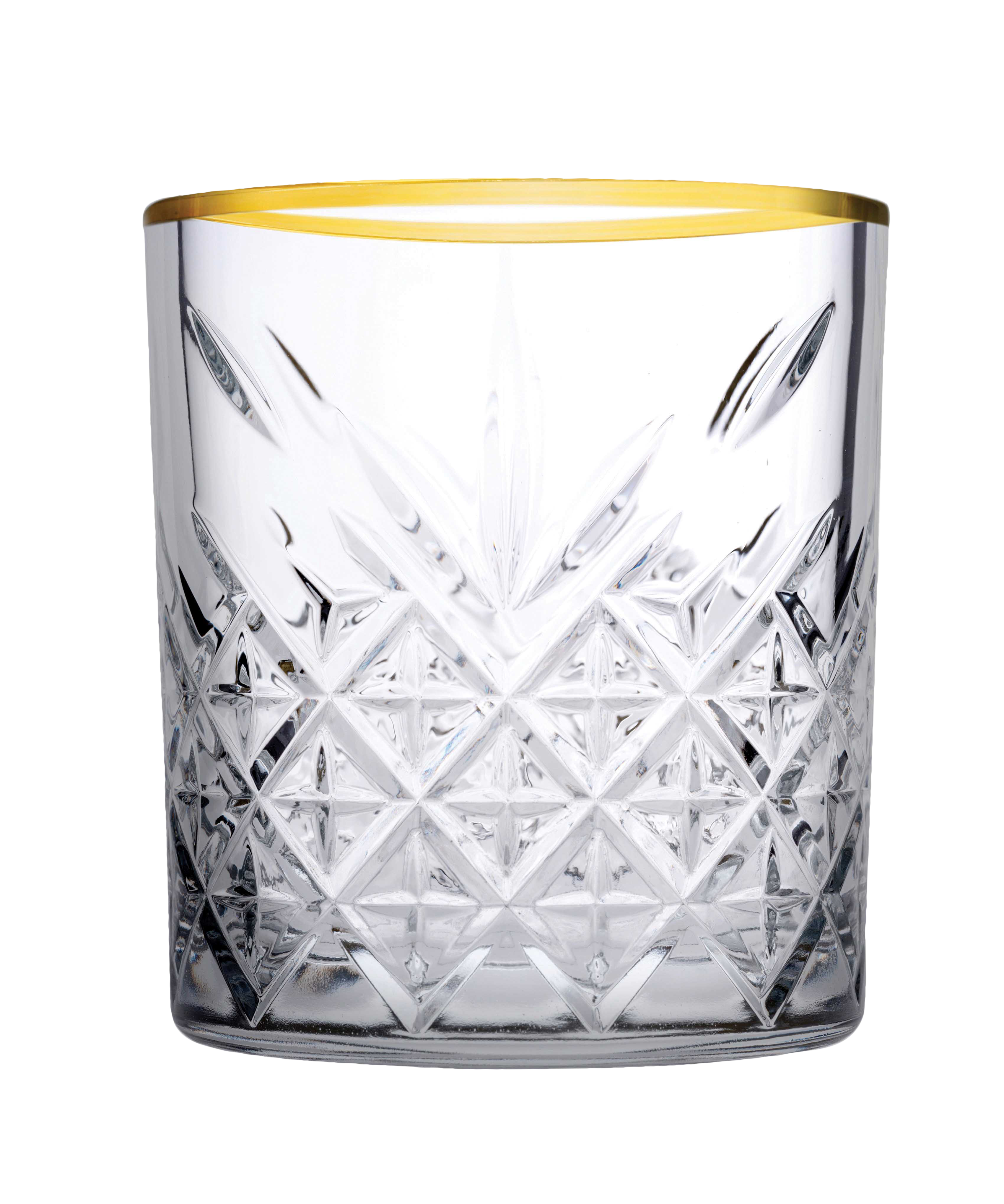 Tumbler met gouden rand Timeless 34.5 cl  Goud