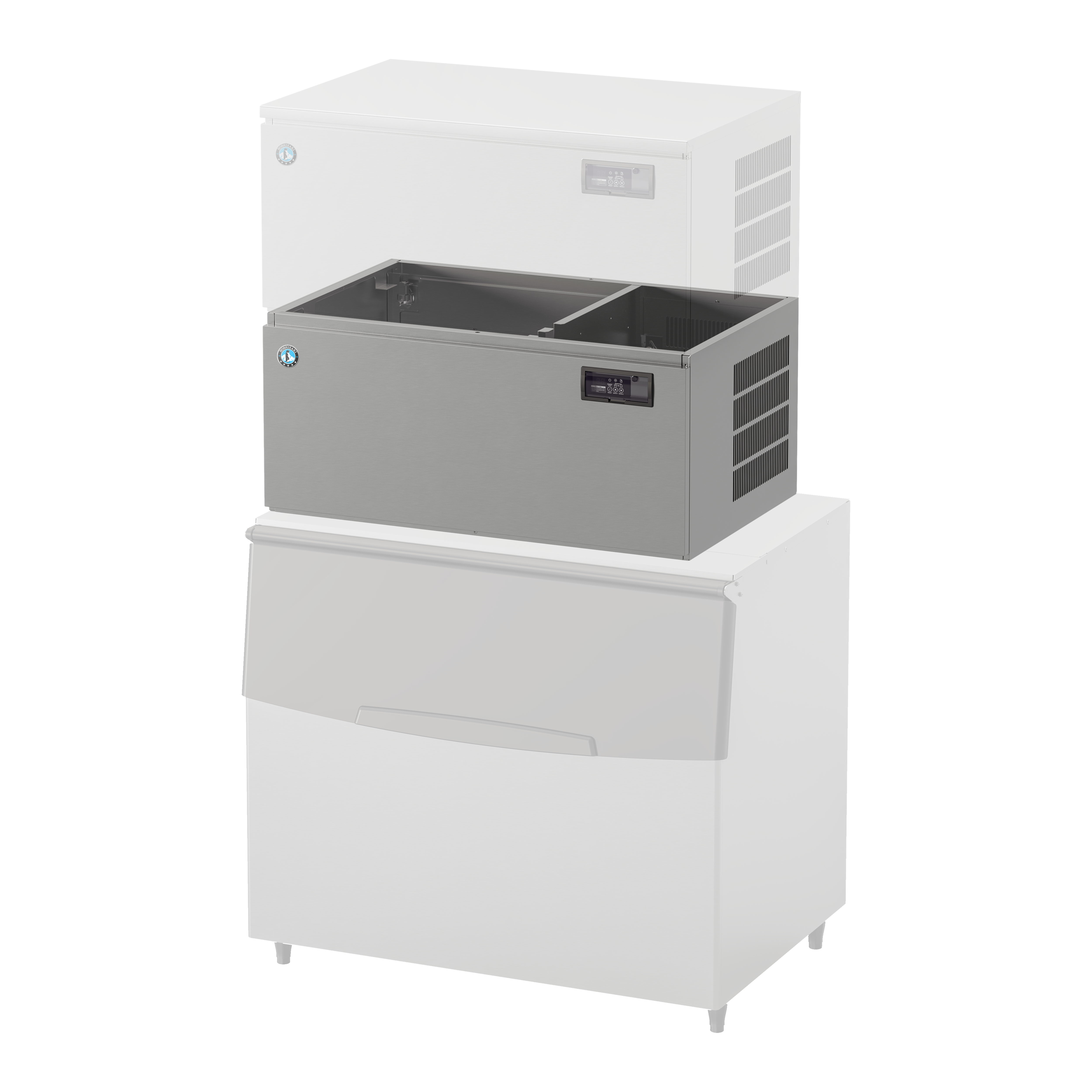 Hoshizaki - Volleiswürfelbereiter - Modular & Stapelbar (erweiterbar) - 209 kg/24 h - IM-240XWPE-U