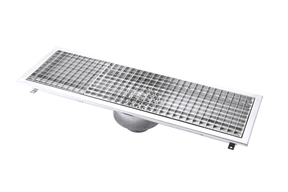 Vloerput - Onderuitloop - 300x900mm
