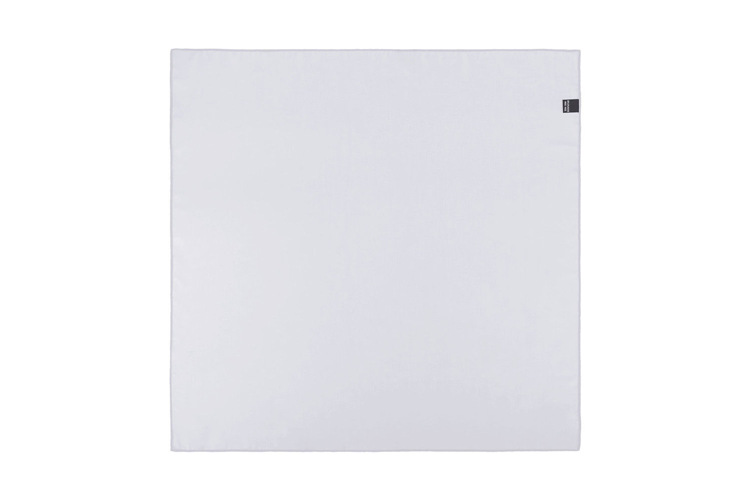 Foulard en mousseline Classic - Gris Clair
