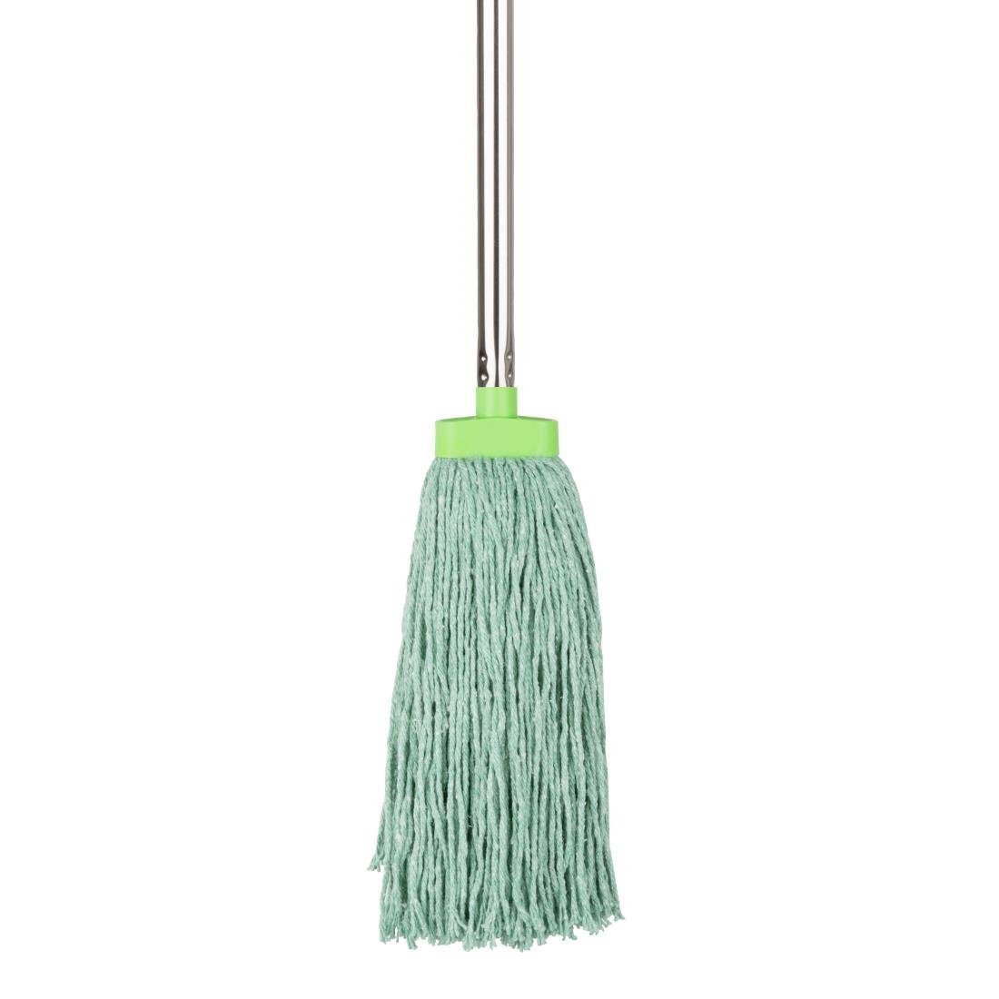 Tête serpillière à franges Kentucky Jantex verte 450g
