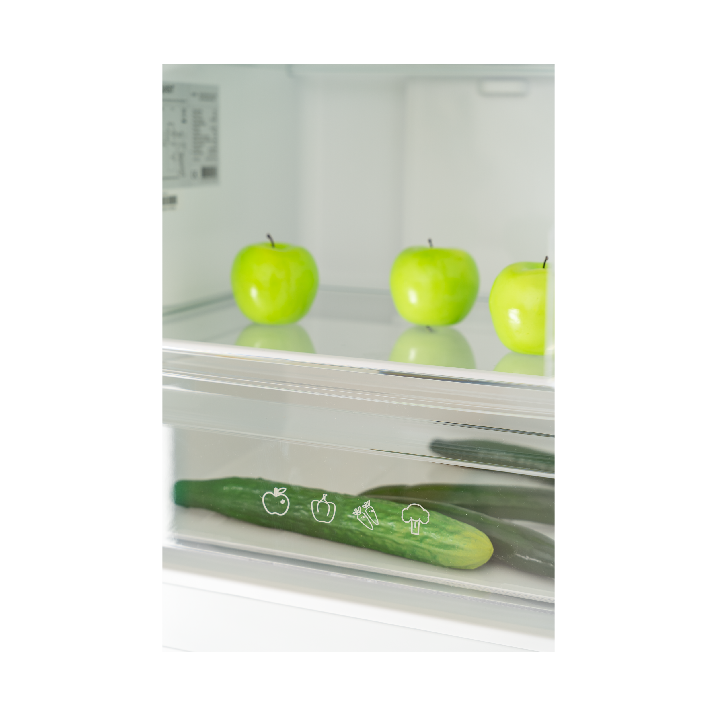 Koel-Vriescombinatie - Zwart - 210+83L - Exquisit