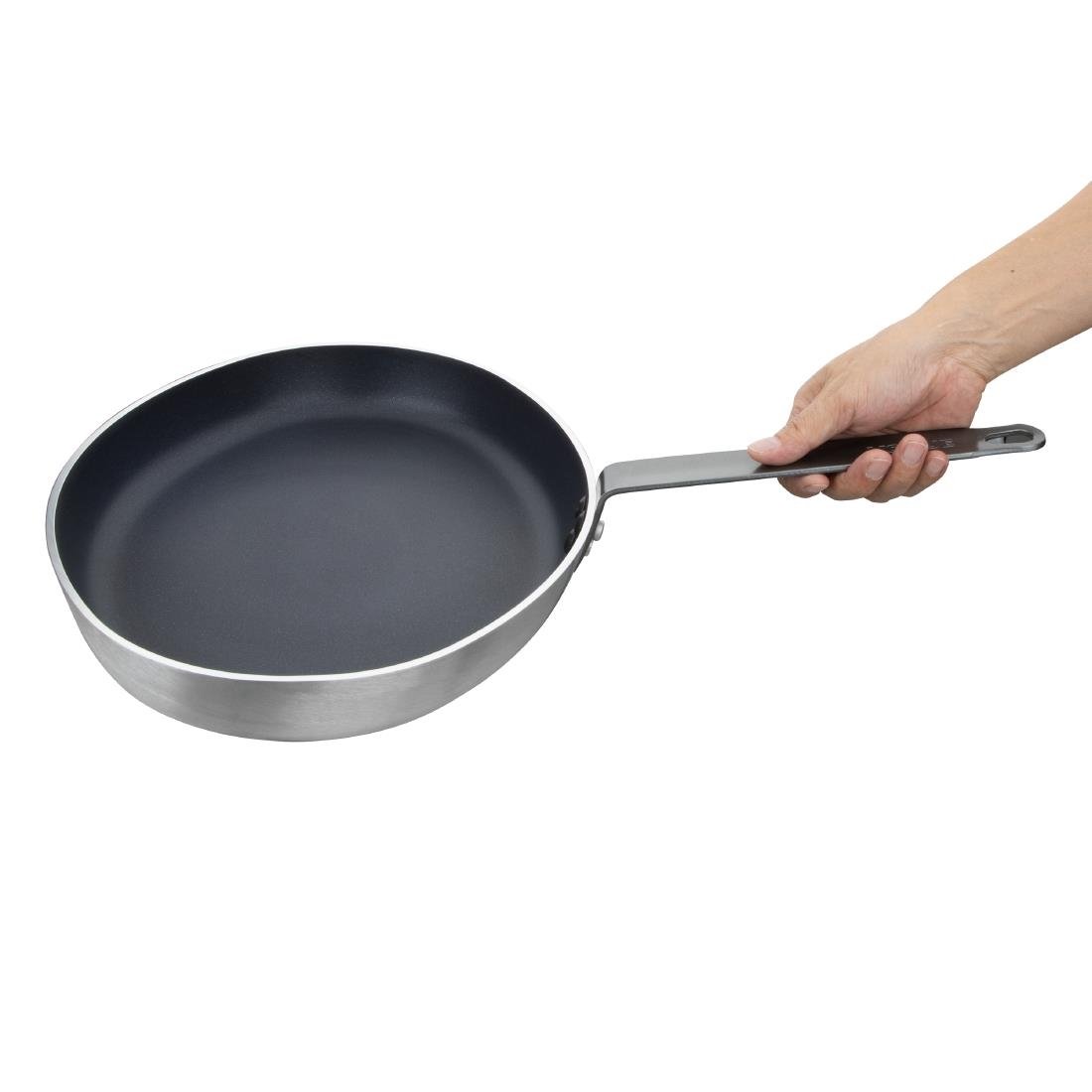 Vogue Aluminium Antihaft Teflon Platinum Plus Oval Bratpfanne 40cm
