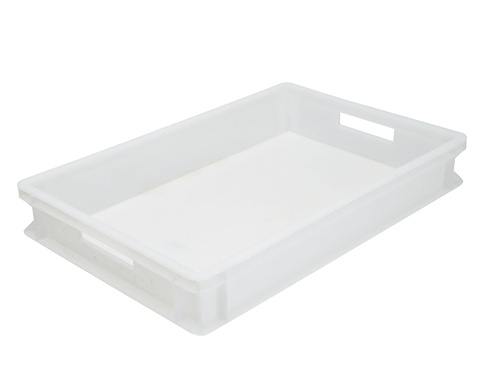 Pizza Stapelbehälter | Kunststoff | Weiß | 7,5(h)x60x40cm