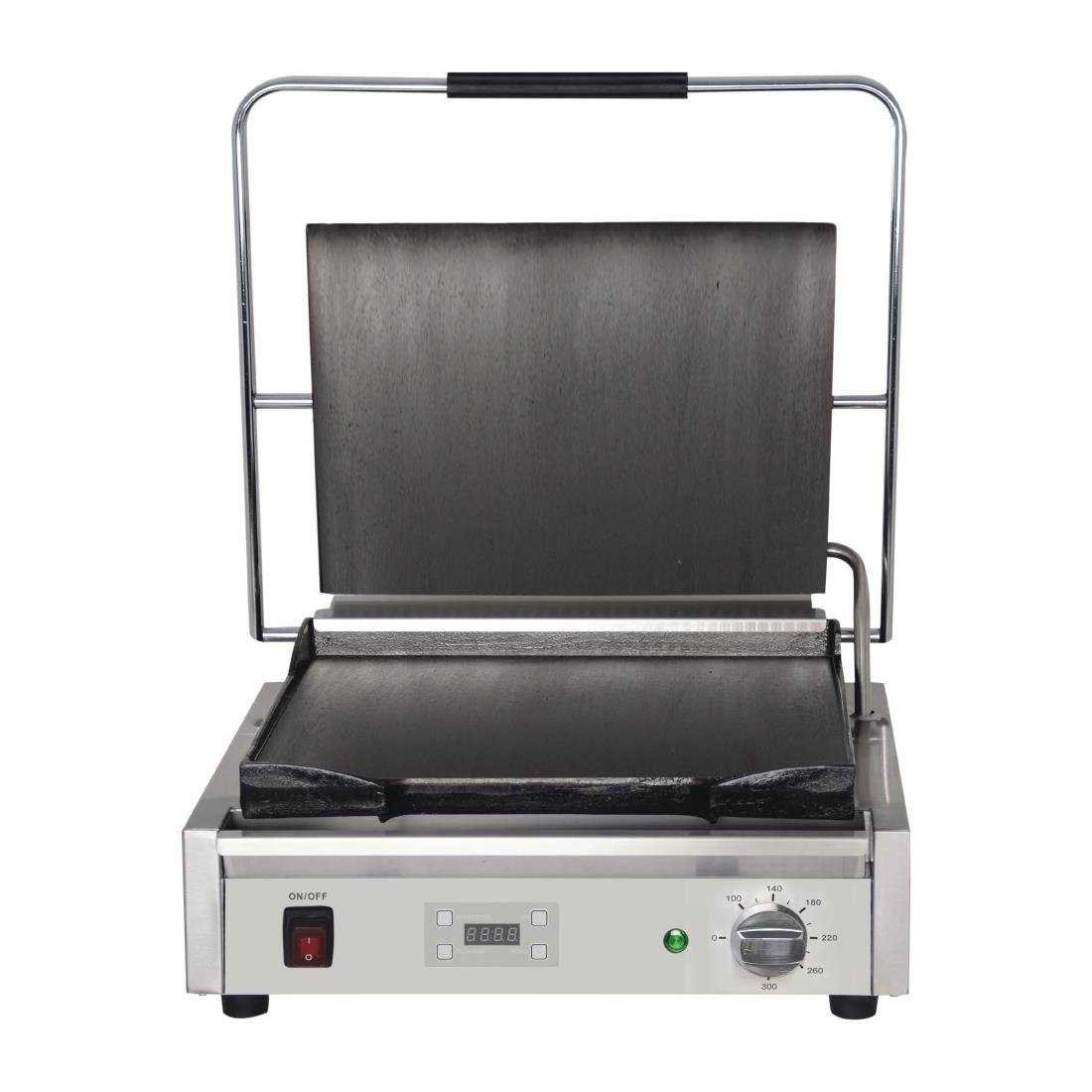 Grill de contact grand | lisse/lisse | 2200W | 480x435x(H)215mm