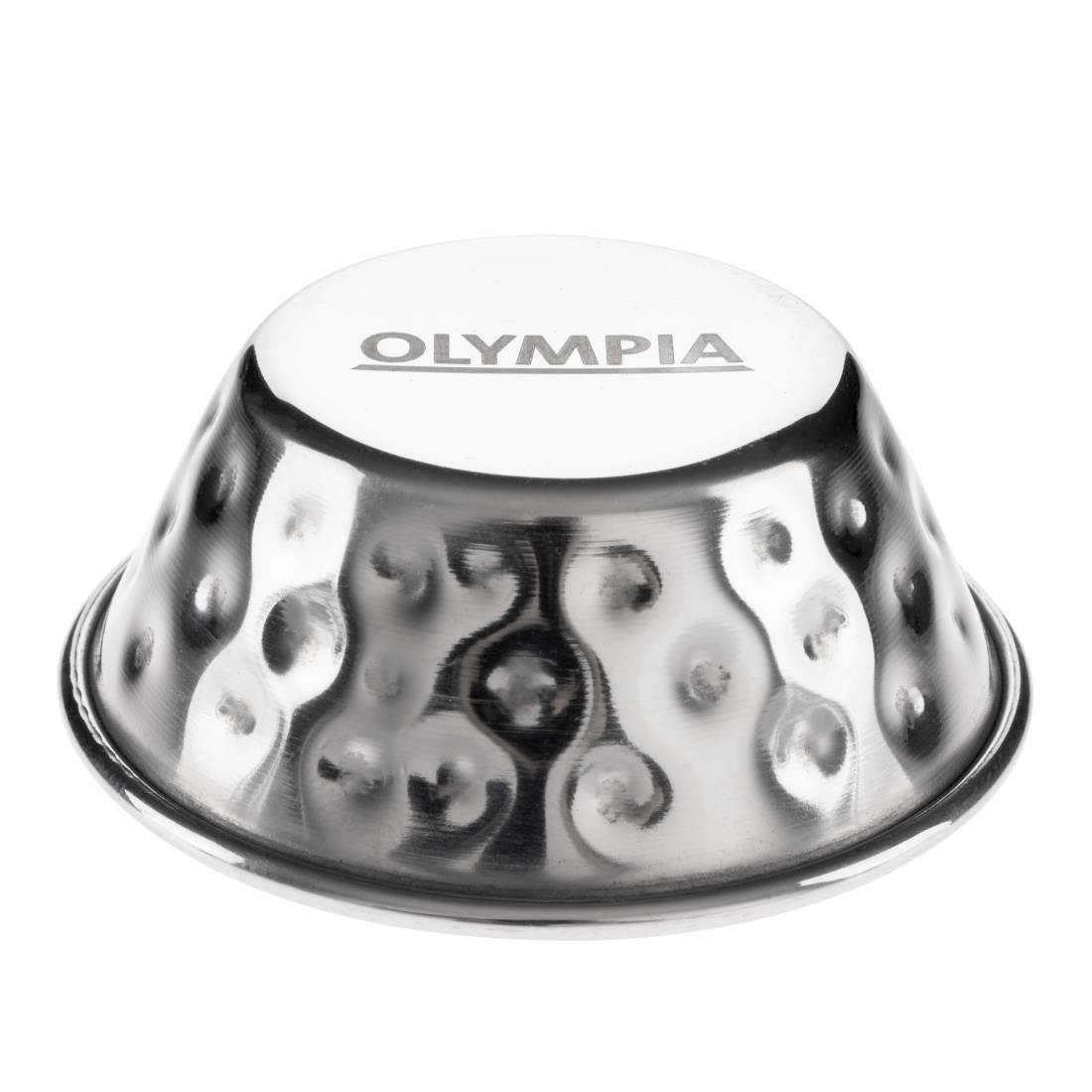 Olympia sausbeker gehamerd st/st - 45ml 1 1/2oz (doos 12)