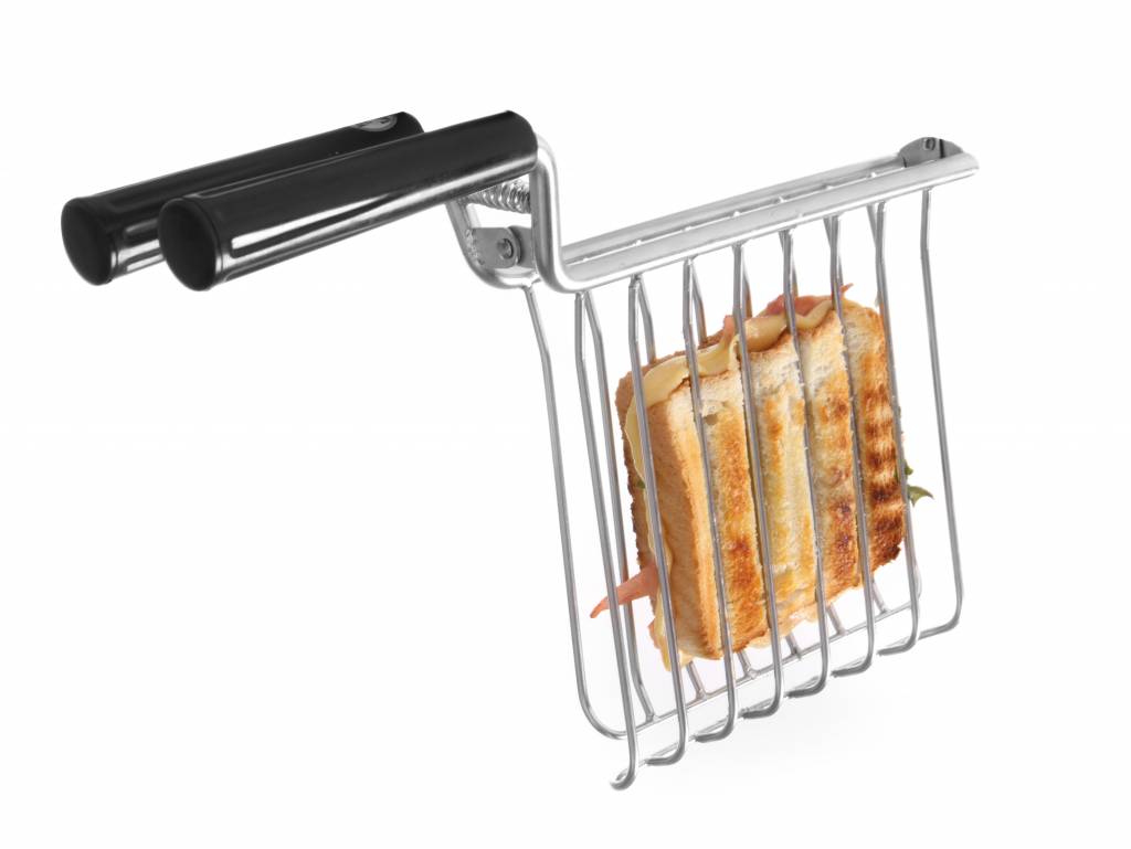 Toaster Inox | 2 Fentes Séparément | Minuteur Réglable | 1200W