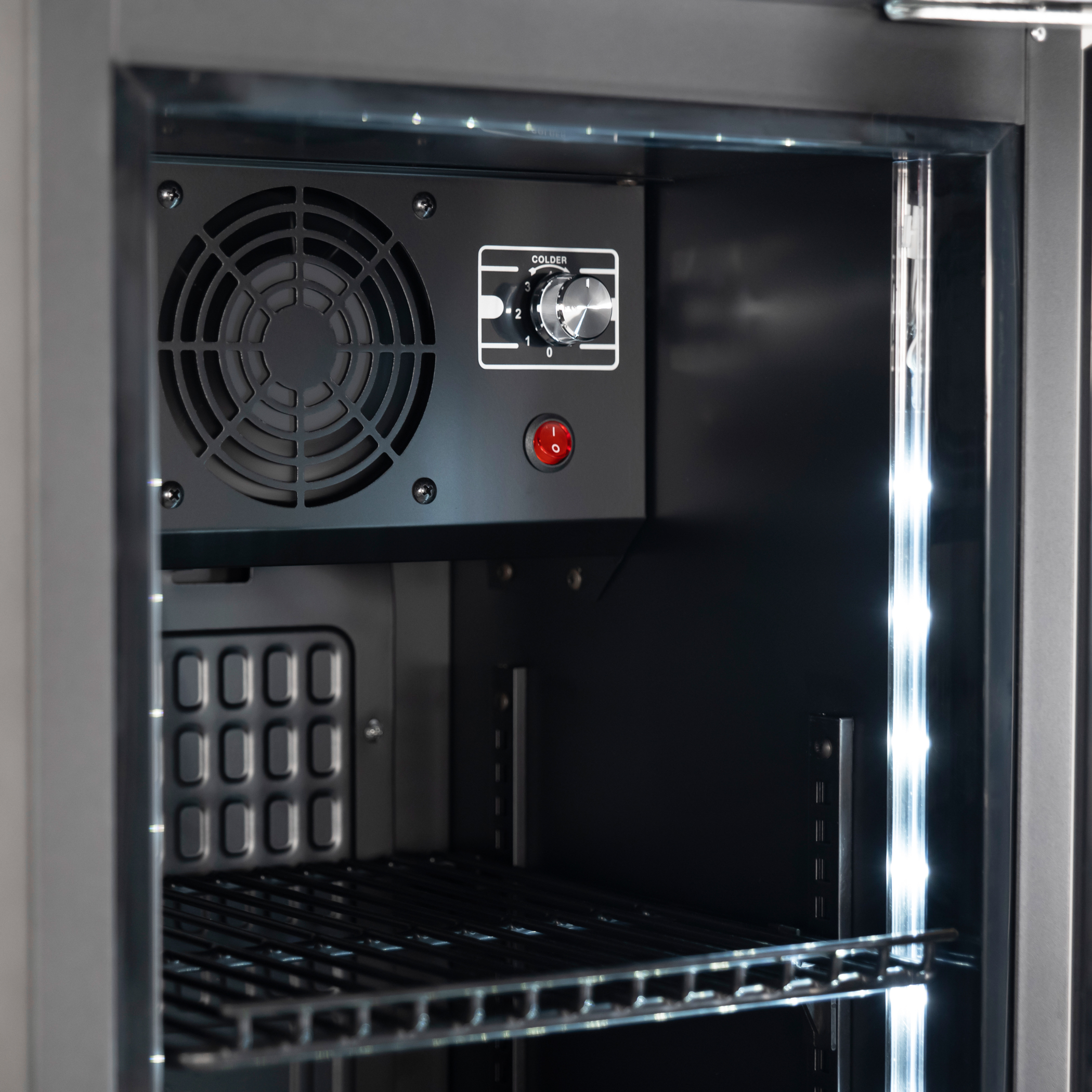 Flessenkoelkast smal - 150L