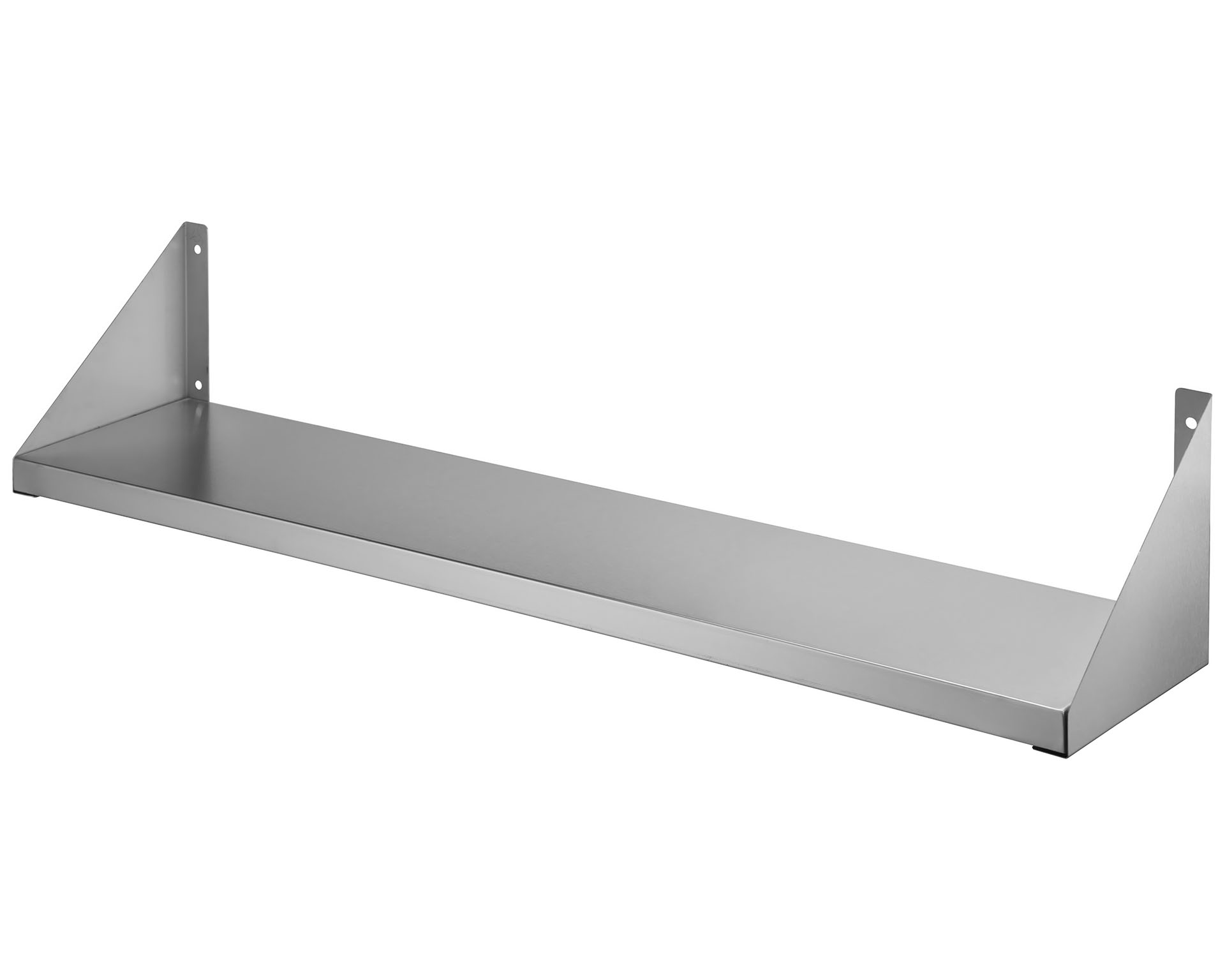 Étagère murale en acier inoxydable - 1200x200x(h)200mm