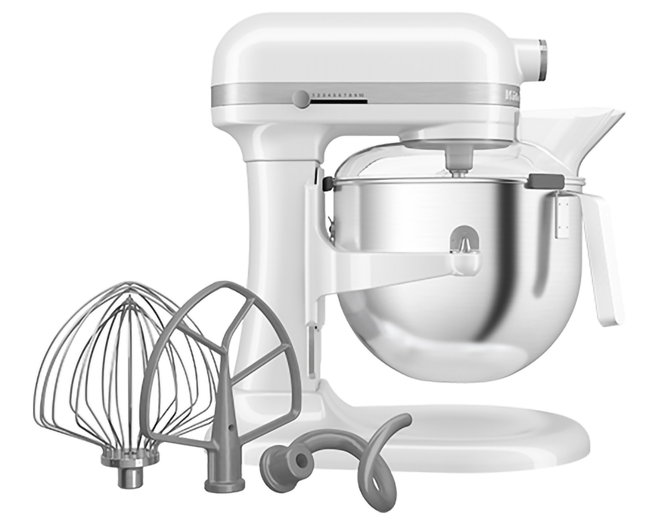 KitchenAid keukenmachine K7 - 6,6L - Wit