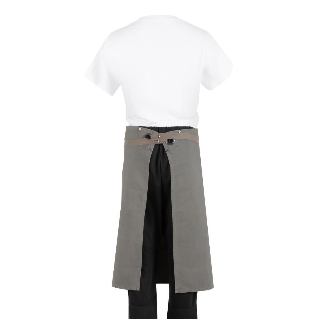 Southside Baumwolle Canvas Bistro Schürze Khaki Southside Baumwolle Canvas Bistro Schürze Khaki
