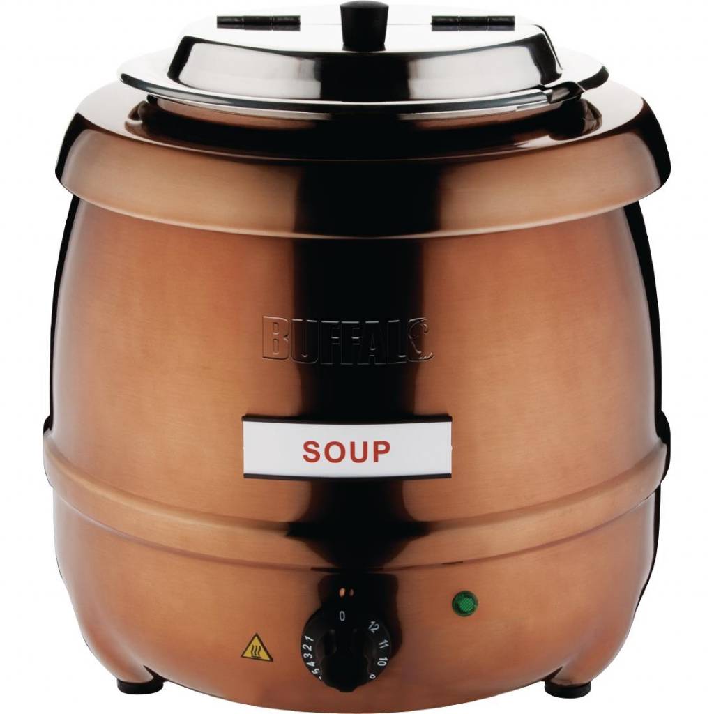 Suppenkessel Kupferfarbig | 10 Liter | (Ø)330x(h)375mm