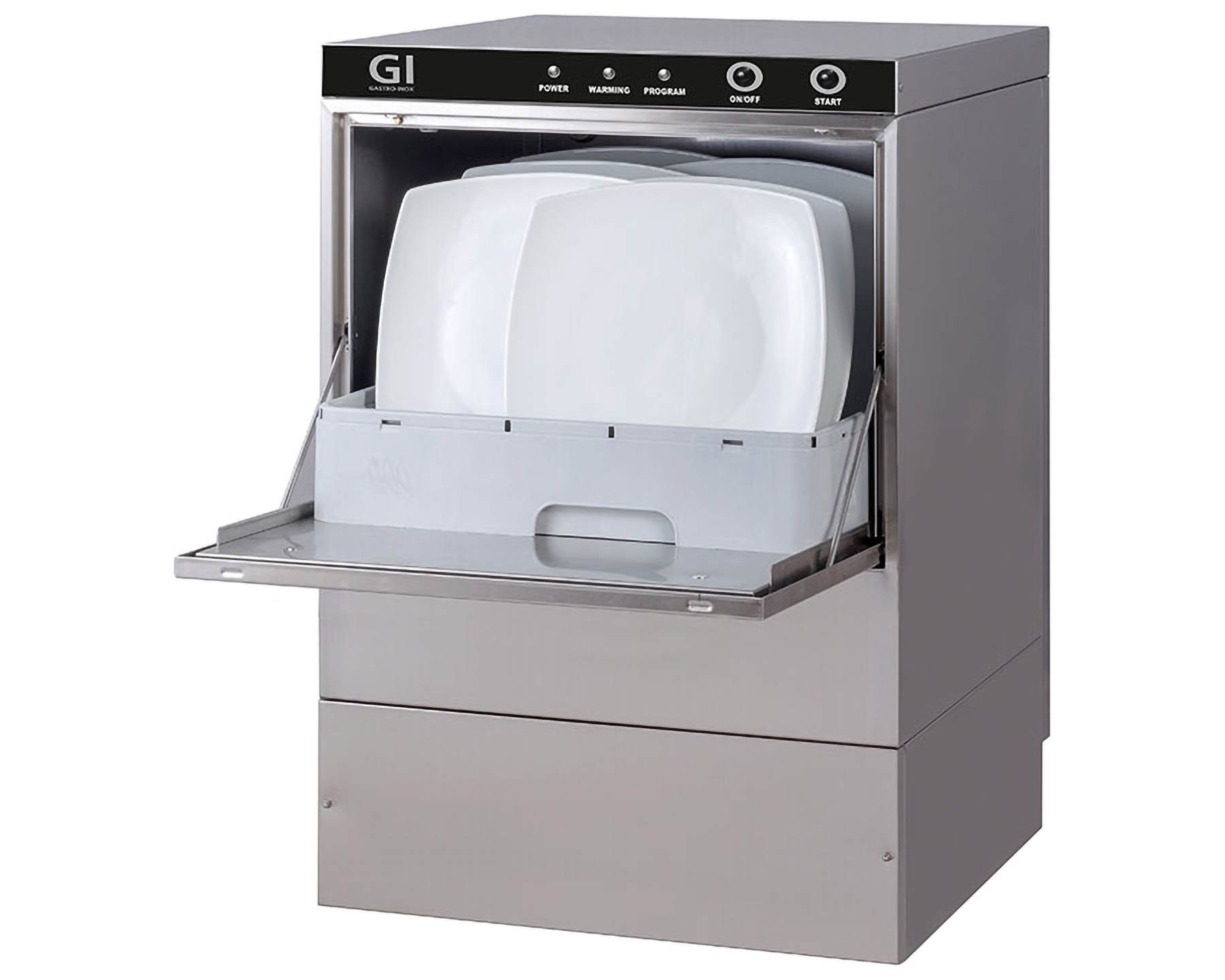 Lave-vaisselle électronique - 230V - 50x50cm - avec pompe de vidange et distributeur de savon