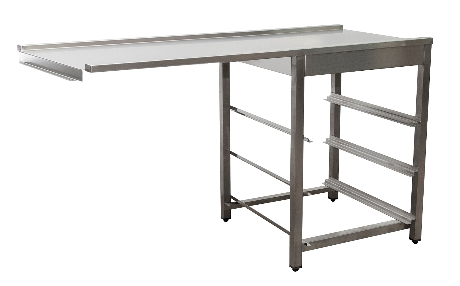 SARO Table d'évacuation pour lave-vaisselle à gauche, 1600mm
