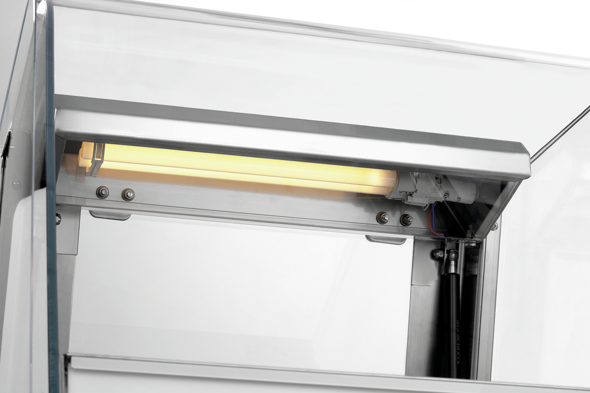 Vitrine chauffante GN1110-R