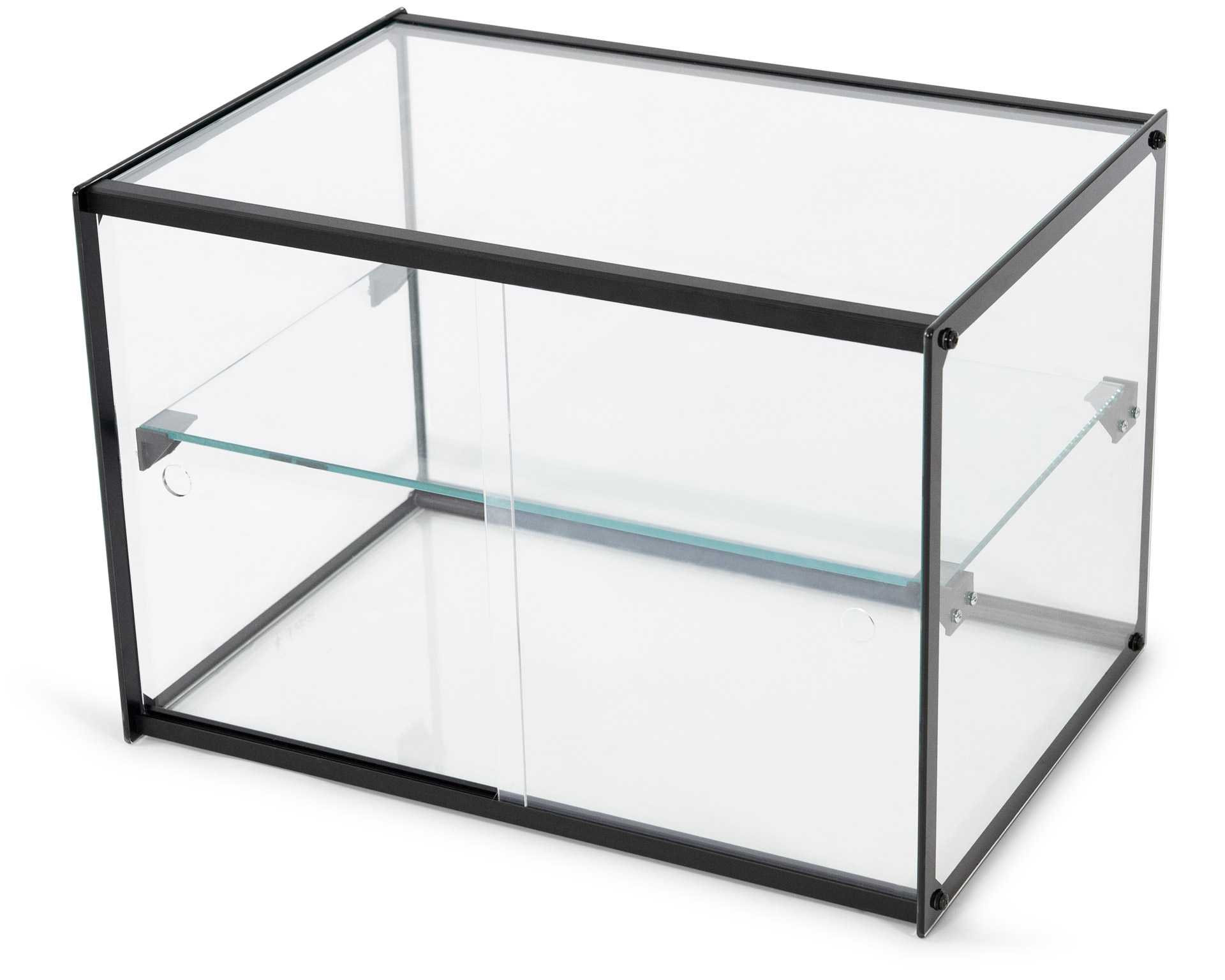 Neutrale vitrine - Gehard glas - 555x390x(h)375mm