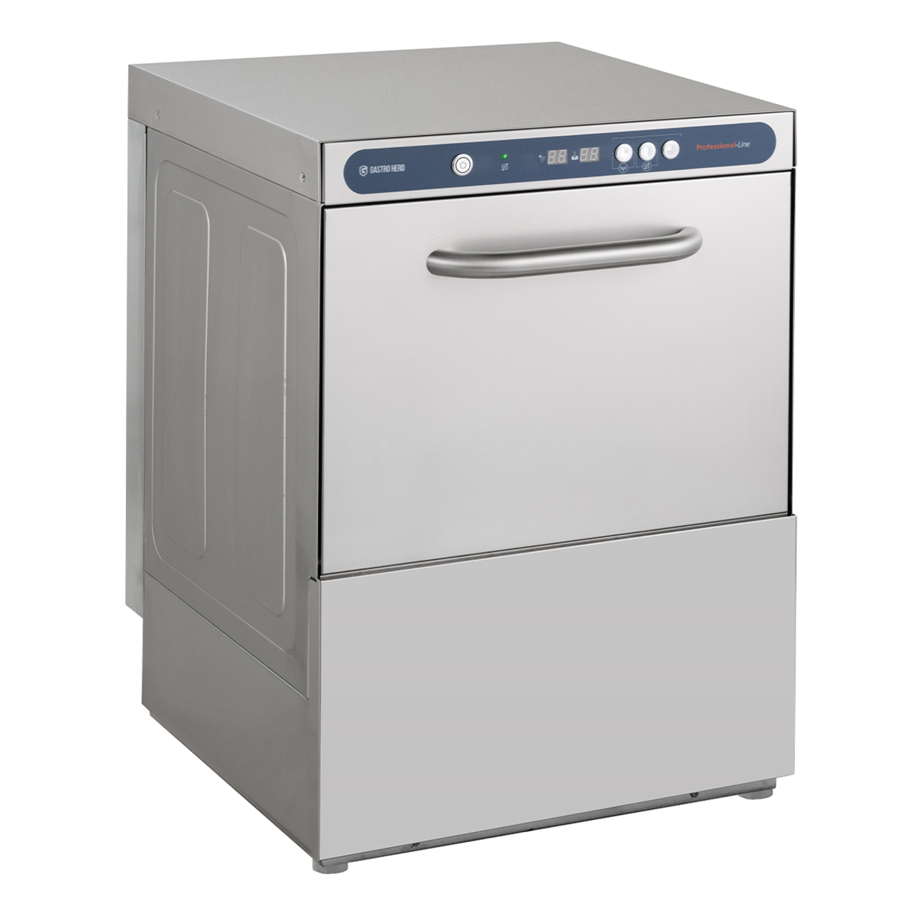 Geschirrspülmaschine PROFI Digital 50 SL 50x50 cm Korbmaß, mit Reiniger- & Klarspüldosierer, mit Ablaufpumpe, Made in Europe, 230 Volt