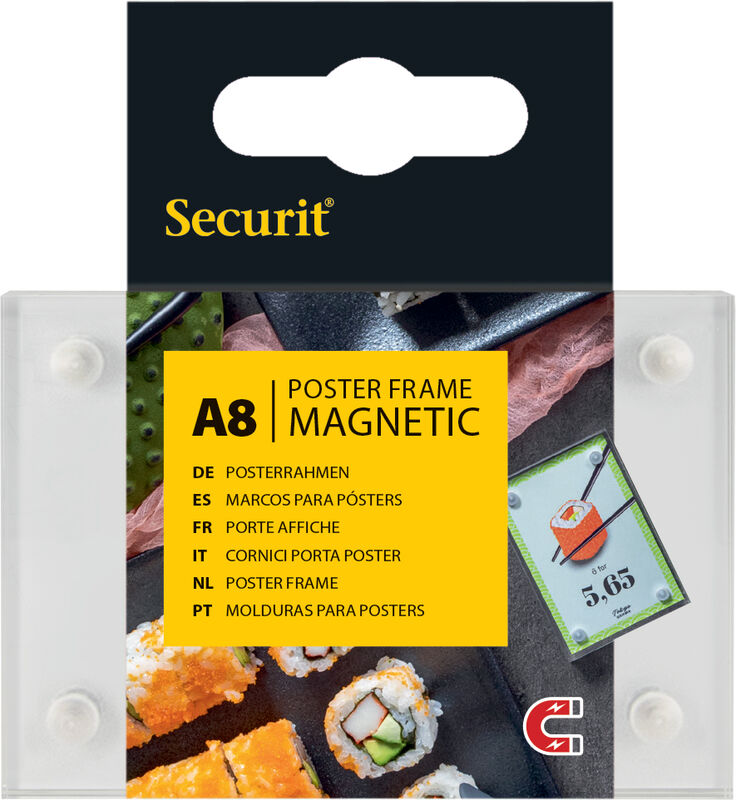  Cadre d'affiche magnétique A8