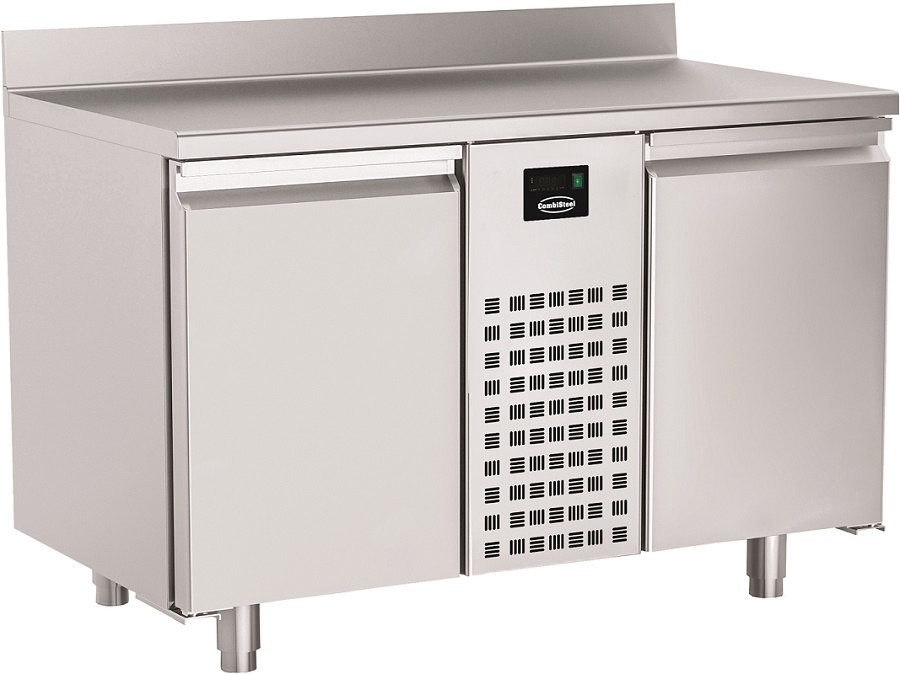 700 Comptoir réfrigéré 2 portes avec dosseret Mono Block Energy Line - 281 litres