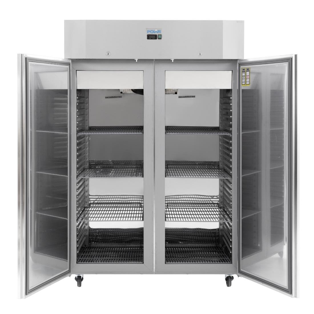 Polar U-Serie Energieeffizienter Doppeltür-Gefrierschrank 1400Ltr