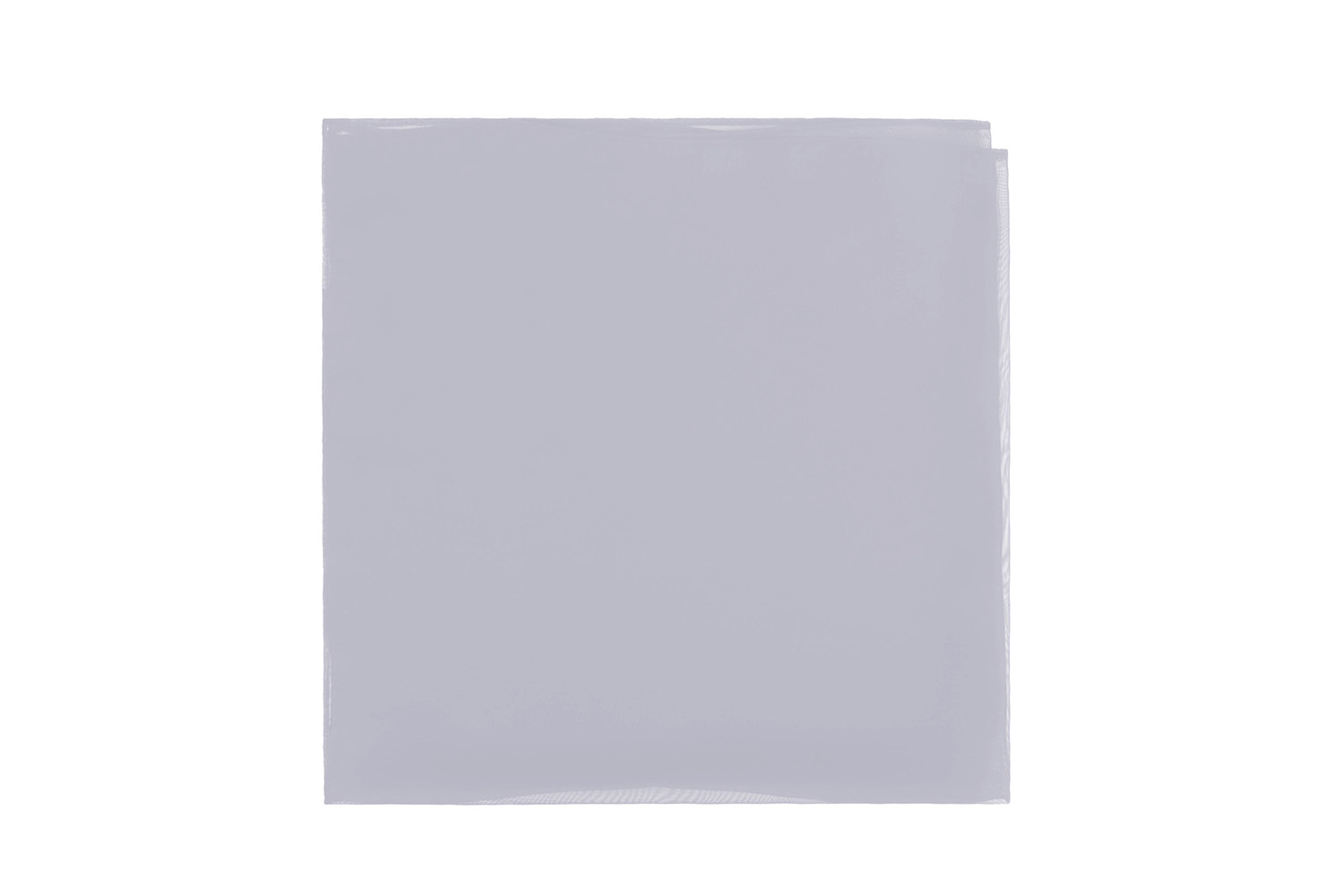 Foulard en mousseline Classic - Gris Clair