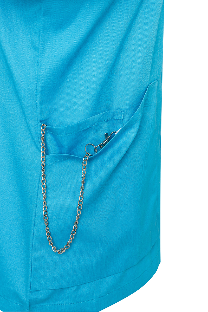 Damestuniek Met Korte Mouwen, Essential, Gemaakt Van Duurzaam Materiaal - Pacific Blue - 52