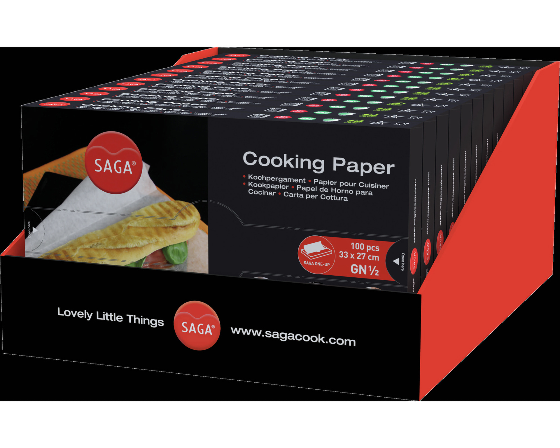 Cooking paper 1/2 GN