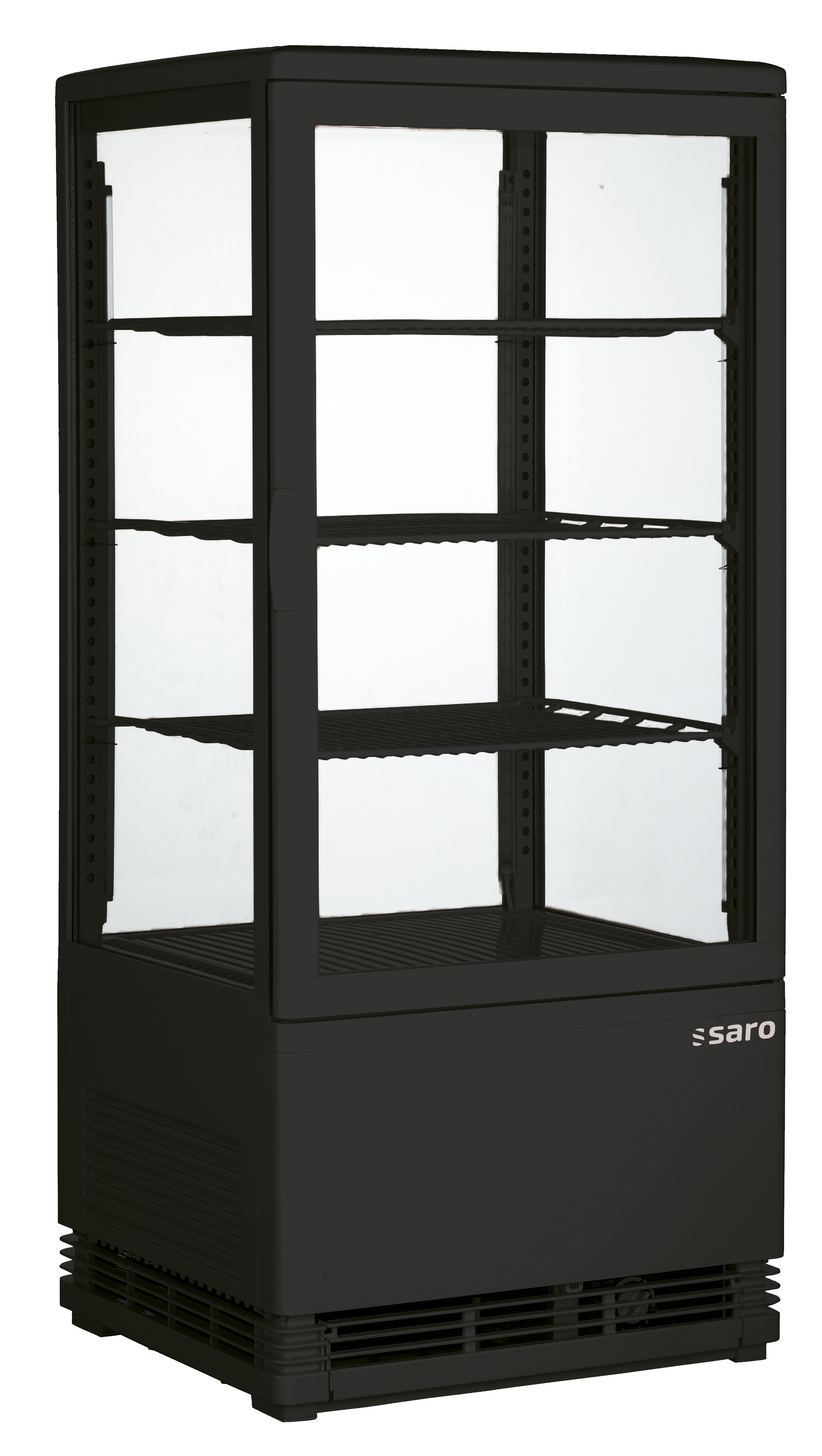 Vitrine réfrigérée SARO 78 litres, modèle SC 80 noir