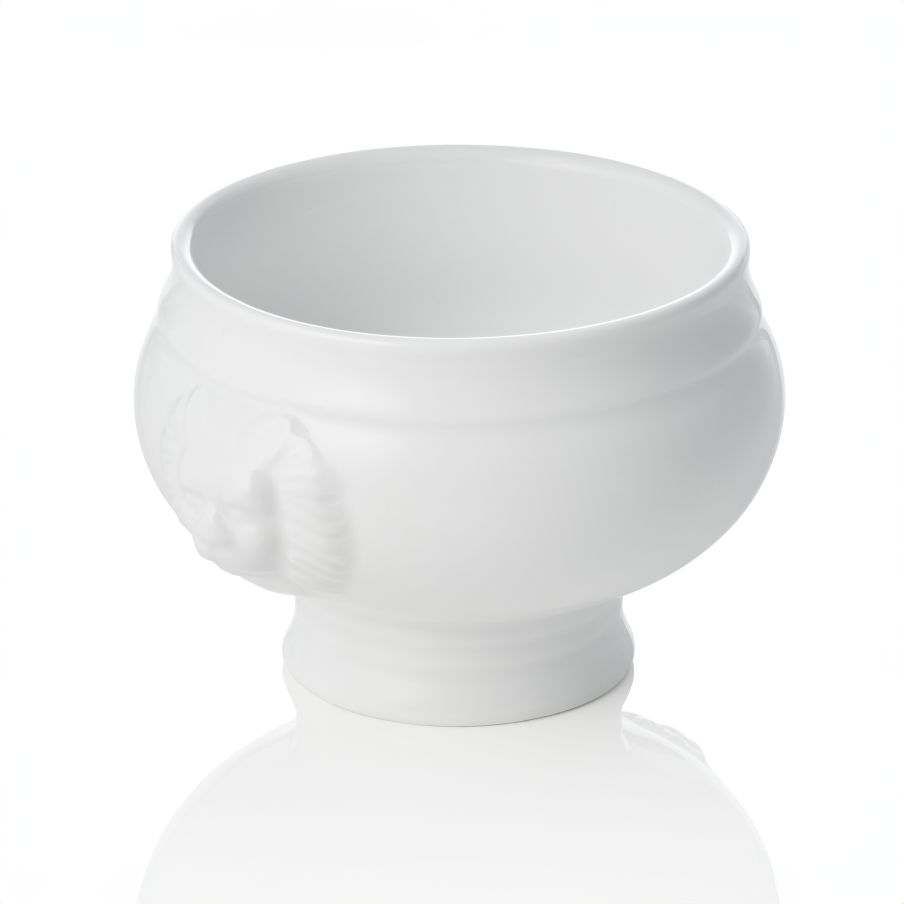 Leeuwenkopfterrine, Ø 13,5 cm, 1,00 ltr., porselein