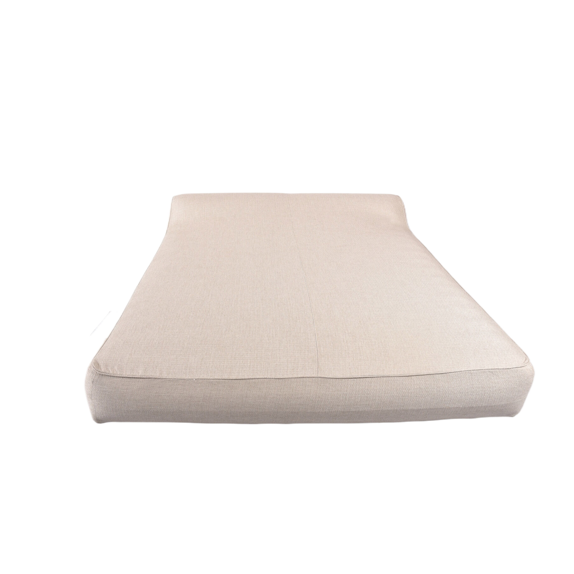 Alcudia  Opblaasbare twin lounger met lage rugleuning Zand