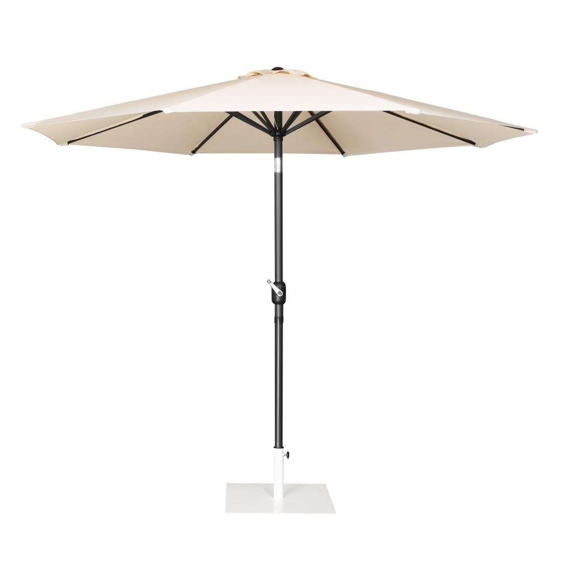 Parasol rond Bolero Seville 3m crème