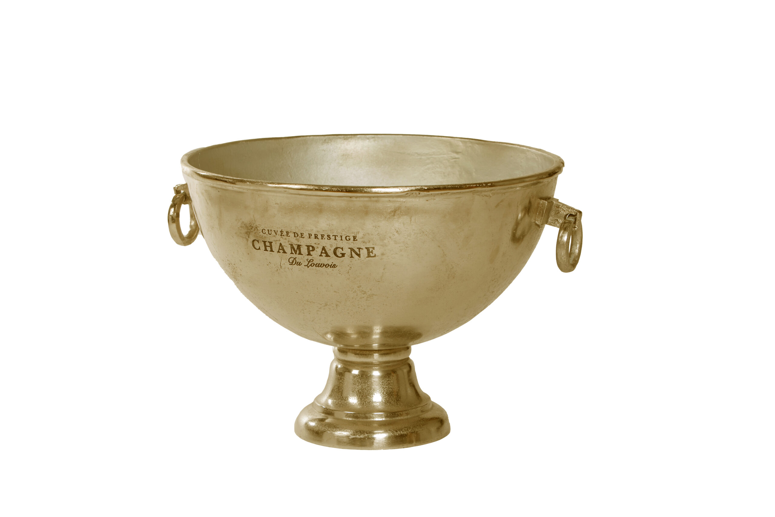 Champagne koeler - Vintage Gold