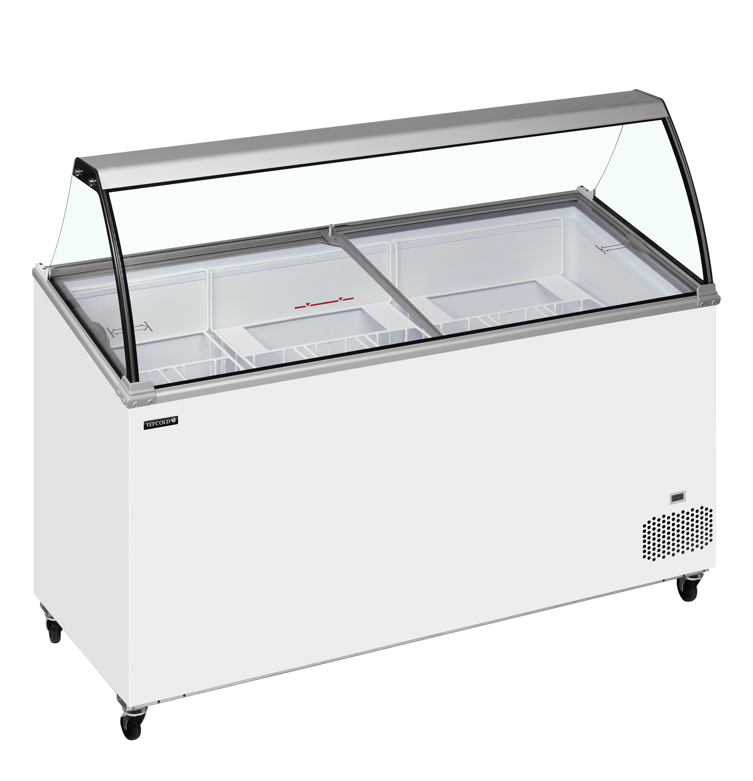 TEFCOLD Speiseeisvitrine - IC501SCE+SO