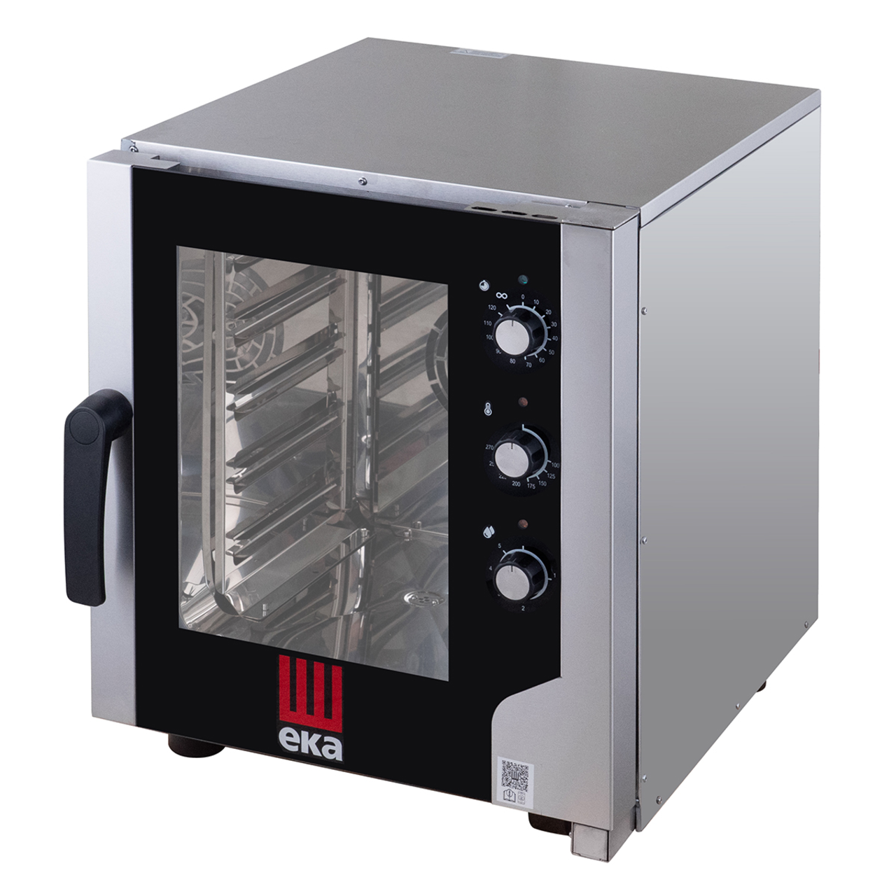 Tecnoeka heteluchtoven EKF 523 N T UD | 5x GN 2/3 | Directe stoom | Touchbediening | WiFi