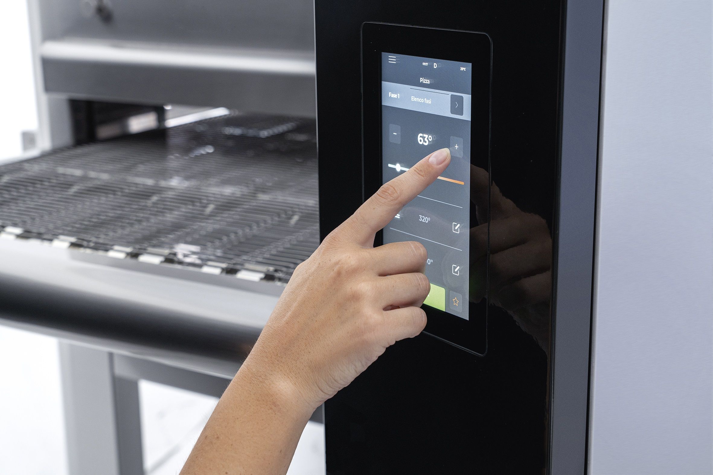 Lopende Band Oven 400 - 7800W/400V - 1425x985x450(h)mm