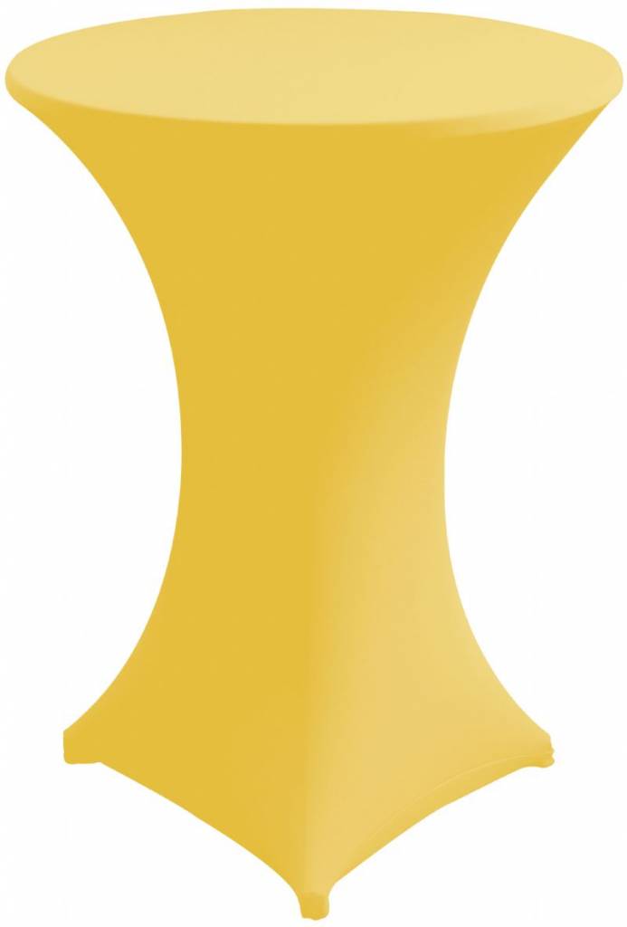 Cocktail-Tischhusse Stretch Venus | Gelb | Erhältlich in 3 Größen